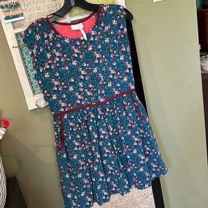 Girls floral tunic dress size 12